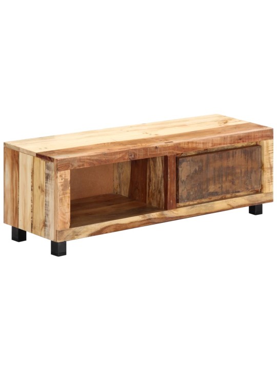 Tv skapītis, 100x30x33 cm, pārstrādāts masīvkoks