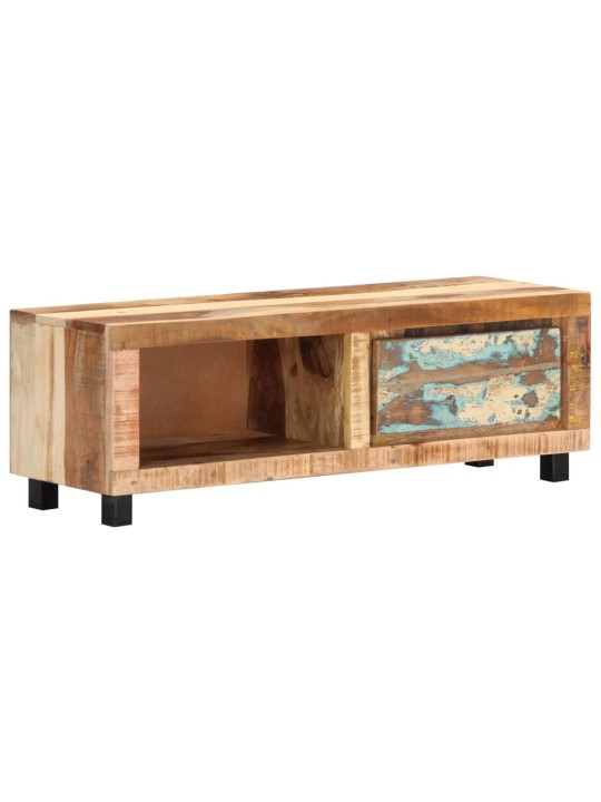 Tv skapītis, 100x30x33 cm, pārstrādāts masīvkoks
