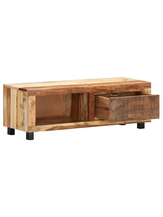 Tv skapītis, 100x30x33 cm, pārstrādāts masīvkoks