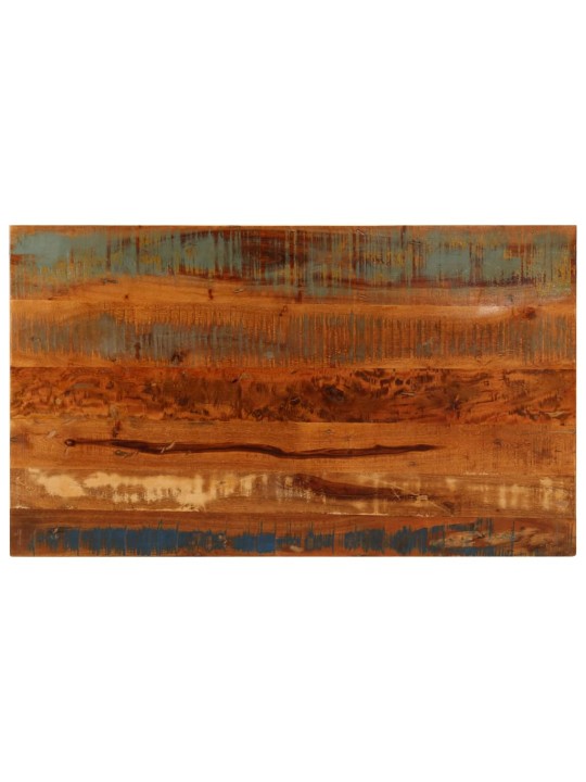 Kafijas galdiņš ar plauktu, 100x60x35 cm, pārstrādāts masīvkoks