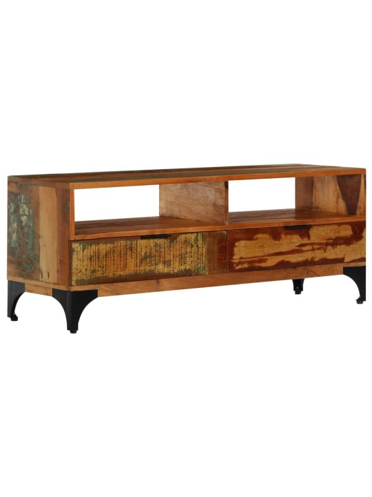 Tv skapītis, 118x35x45 cm, pārstrādāts masīvkoks