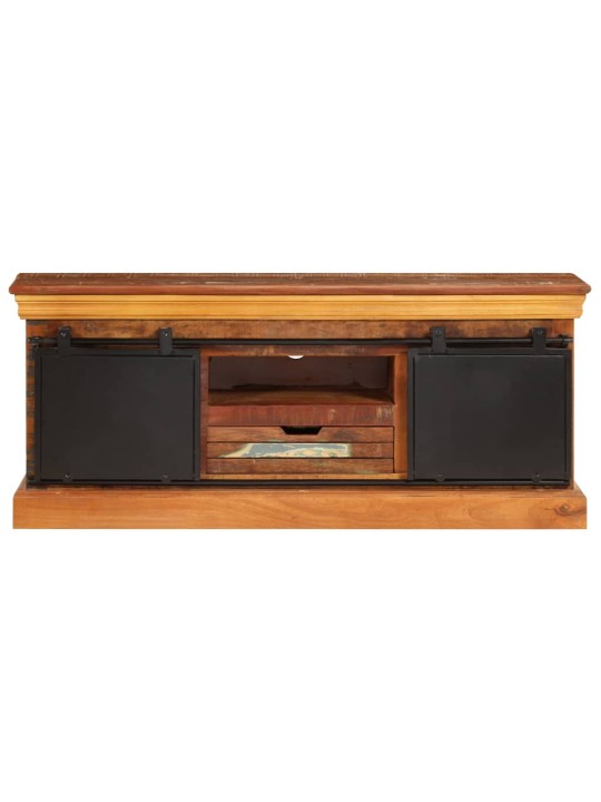 Tv skapītis, 110x30x45 cm, pārstrādāts masīvkoks