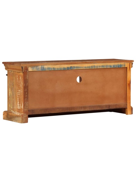 Tv skapītis, 110x30x45 cm, pārstrādāts masīvkoks
