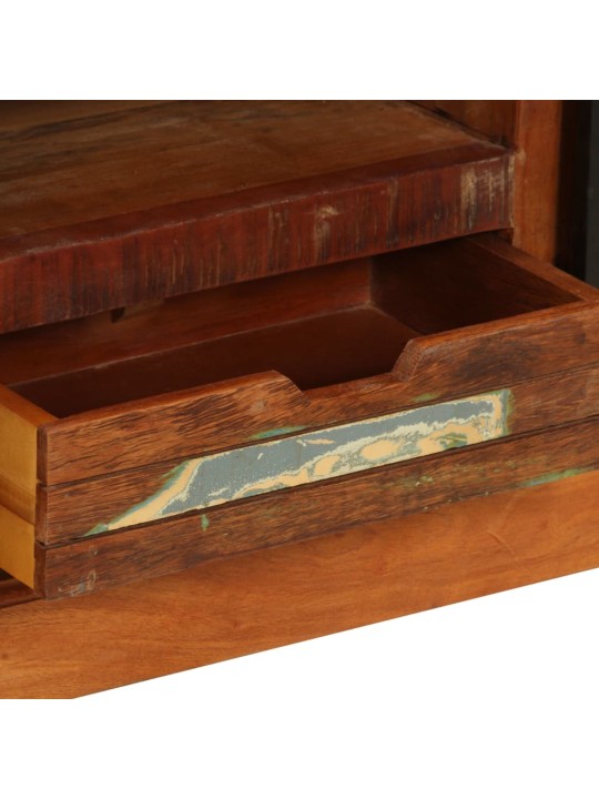Tv skapītis, 110x30x45 cm, pārstrādāts masīvkoks