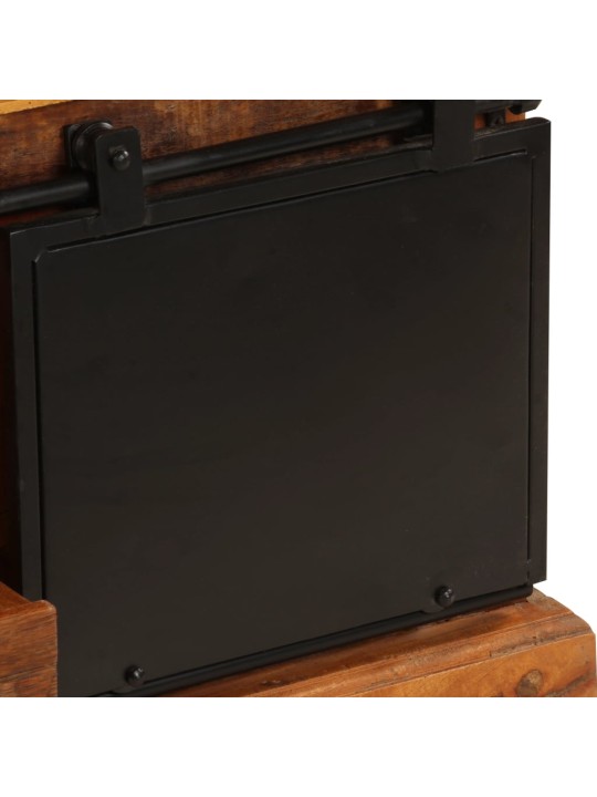 Tv skapītis, 110x30x45 cm, pārstrādāts masīvkoks