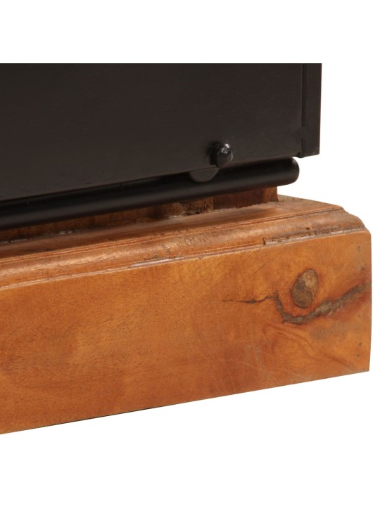 Tv skapītis, 110x30x45 cm, pārstrādāts masīvkoks