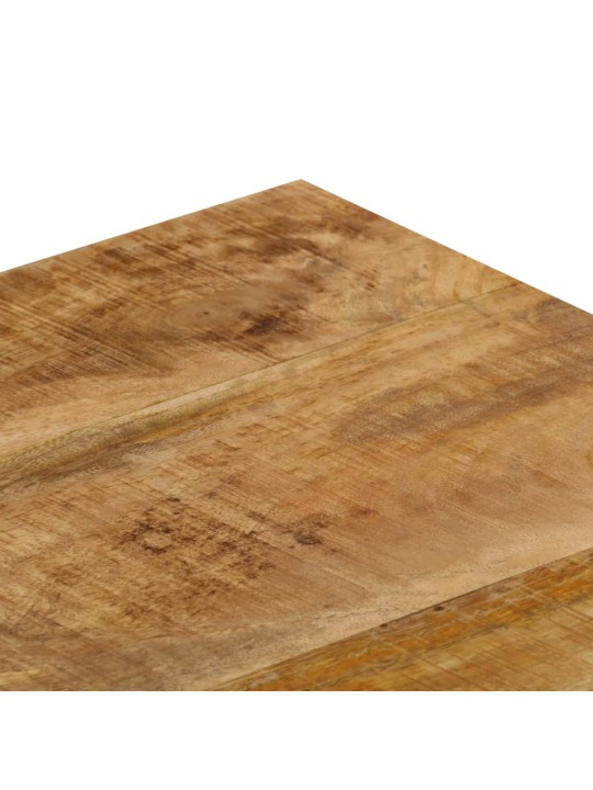 Kafijas galdiņš, 100x50x35 cm, mango masīvkoks un tērauds