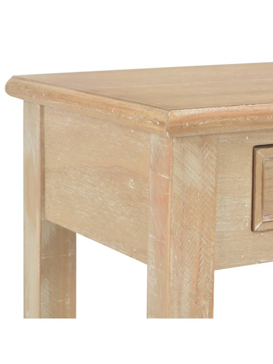 Konsoles galds, 110x35x80 cm, dabīga koka krāsā