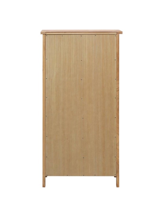 Apavu skapis, 76x37x105 cm, ozola masīvkoks