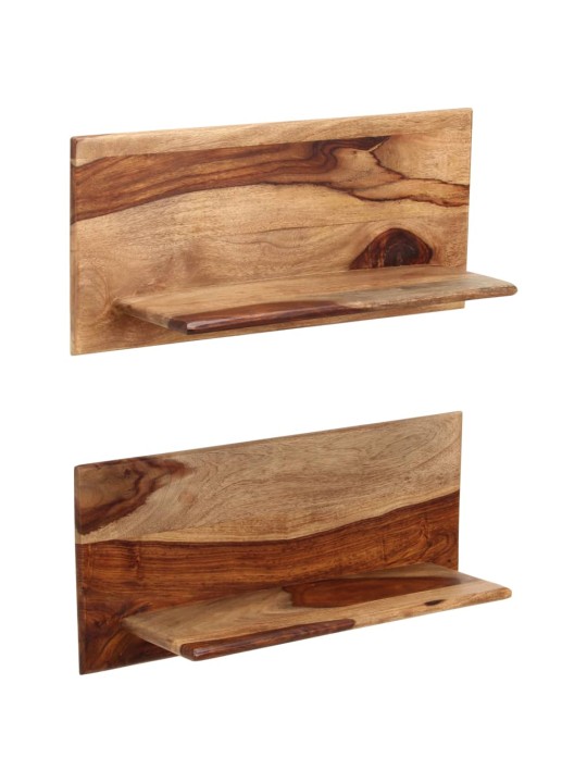 Sienas plaukti, 2 gab., 58x26x20 cm, masīvs rožkoks