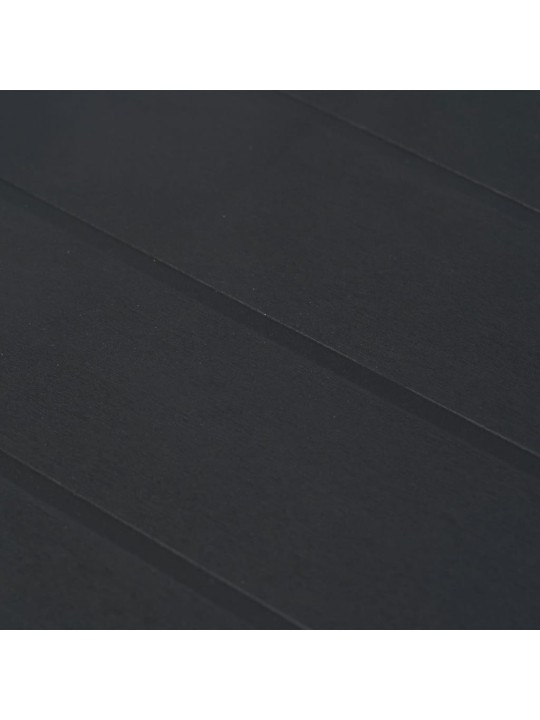 Dārza galds, 150x90x72 cm, antracītpelēka plastmasa