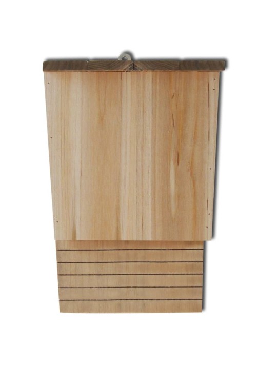 Sikspārņu mājas, 4 gab, 22x12x34 cm, koks