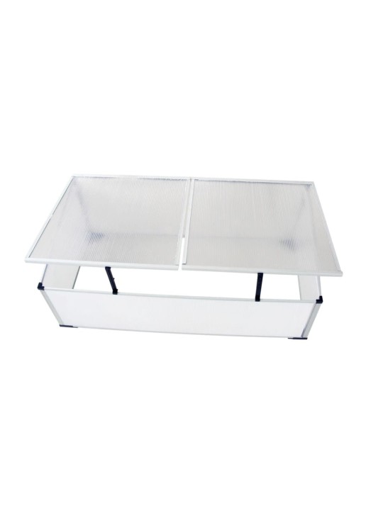 Dārza lecekts 2 atveramas jumta daļas 110 x 41 x 55 cm