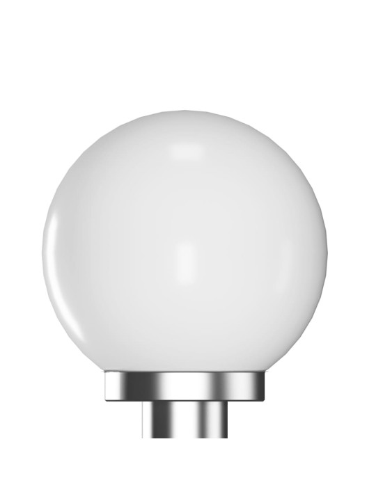 Dārza lampas stabs ar 1 lampu, 110 cm