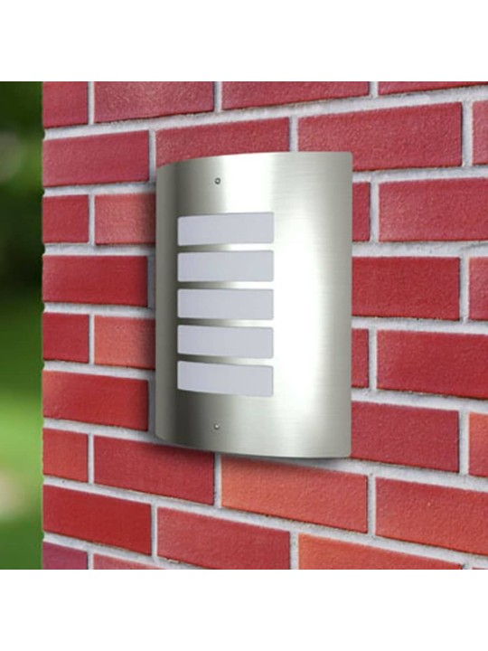 2 sienas lampas nerūsējošā tērauda 60w