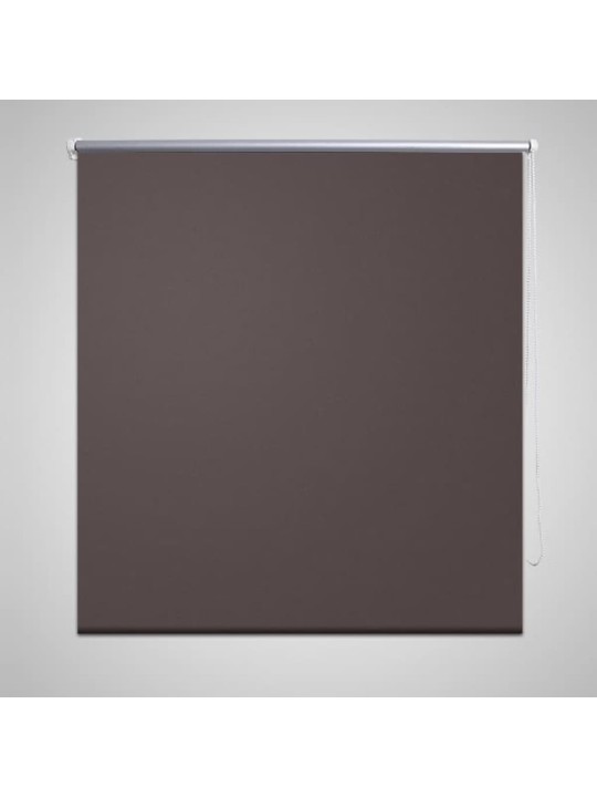 Ruļļu žalūzijas 100 x 175 cm brūnas