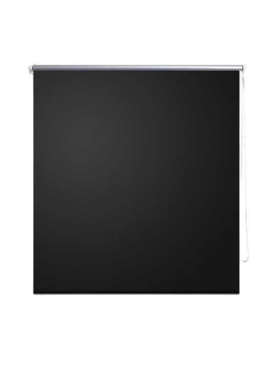 Ruļļu žalūzijas 120 x 175 cm melnas
