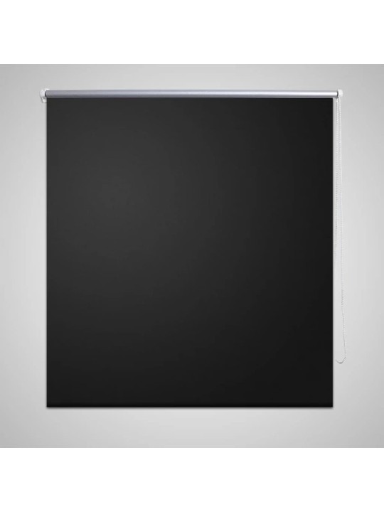 Ruļļu žalūzijas 120 x 175 cm melnas