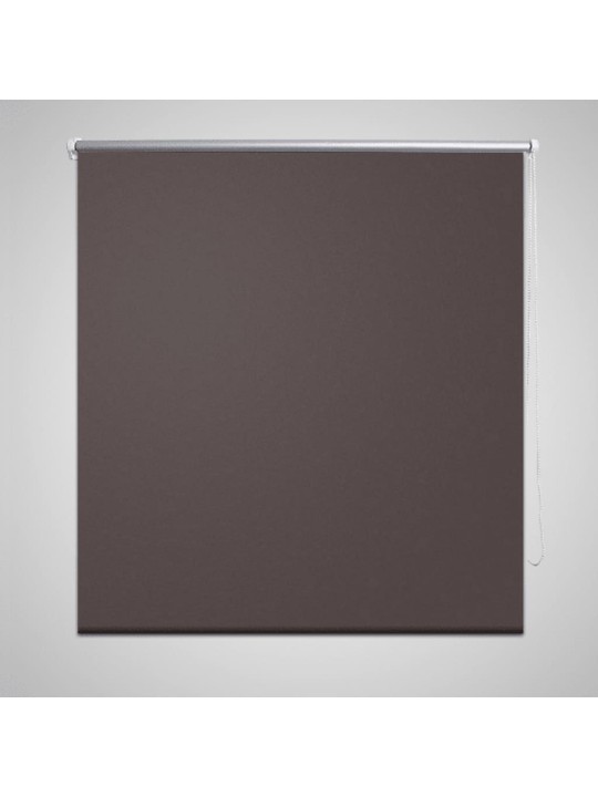Ruļļu žalūzijas, 160 x 175 cm, gaismu necaurlaidīgas, kafijas krāsas