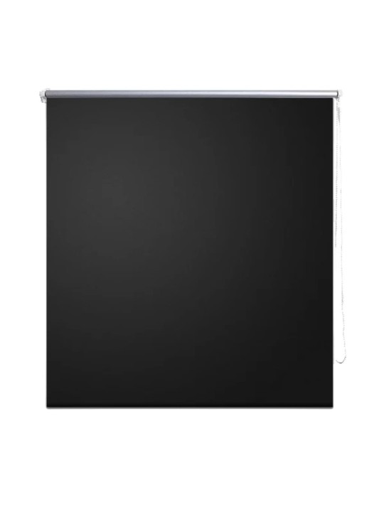Ruļļu žalūzijas 120 x 230 cm melnas