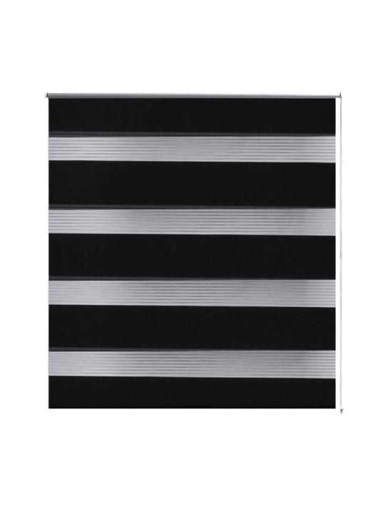 Svītraina žalūzija 50 x 100 cm melna