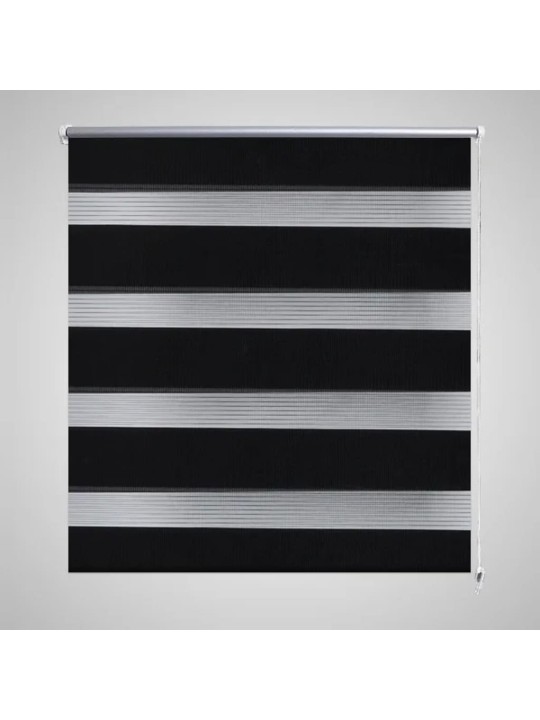 Svītrainas žalūzijas 60 x 120 cm melna