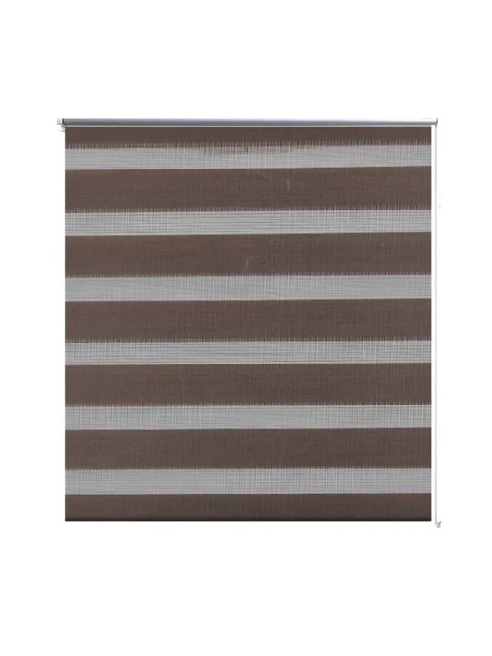 Svītraina žalūzija 60 x 120 cm kafijas krāsā