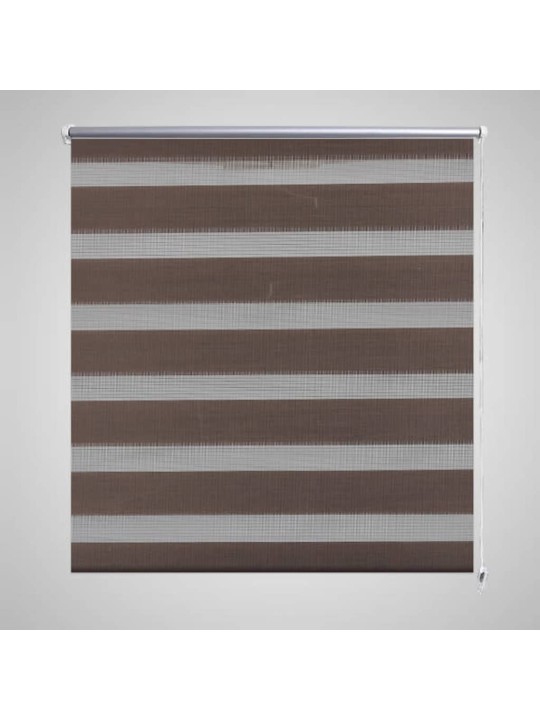 Svītraina žalūzija 60 x 120 cm kafijas krāsā