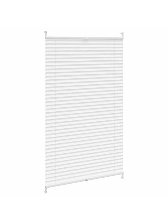 Plisē žalūzijas 70 x 100 cm baltas gofrētas