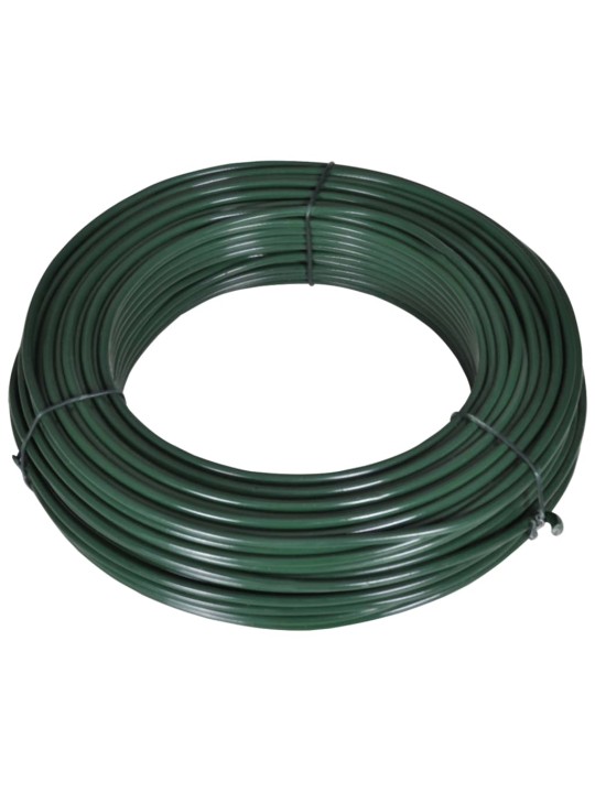 Stiepļu žogs ar stabiem, mietiņiem, tērauds, 1,0x15 m