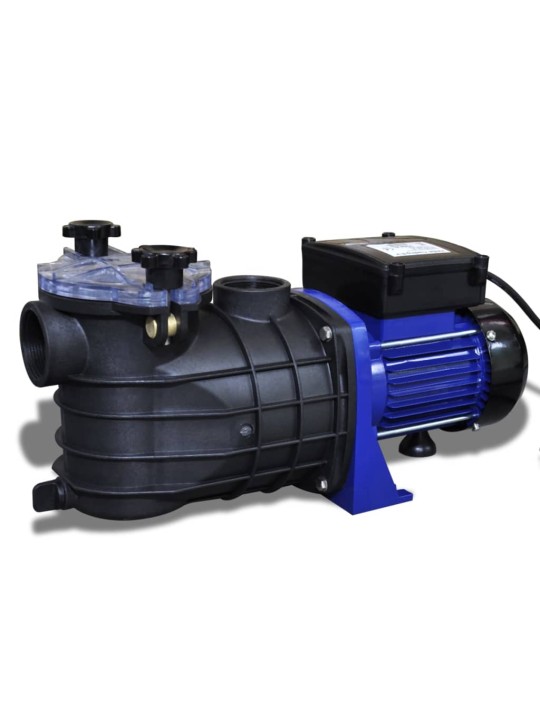 Baseina sūknis ar filtru elektrisks 500w zils