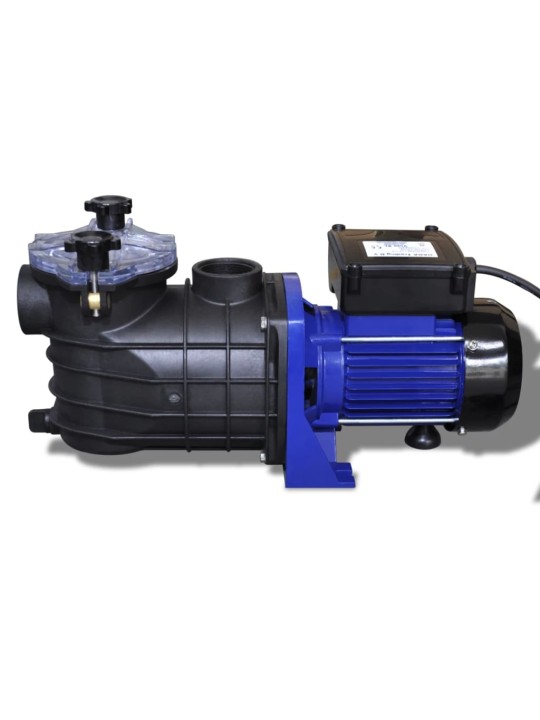 Baseina sūknis ar filtru elektrisks 500w zils