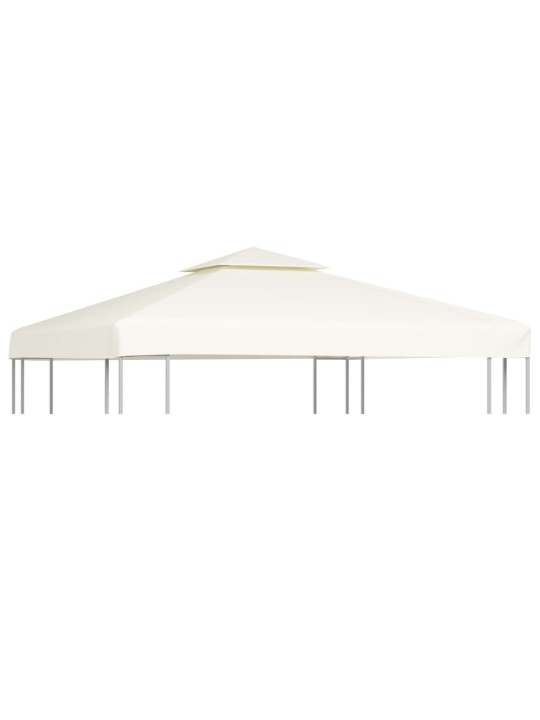 Nojumes jumta maiņas pārklājs, 3 x 3 m, 310 g/m², krēmbalts