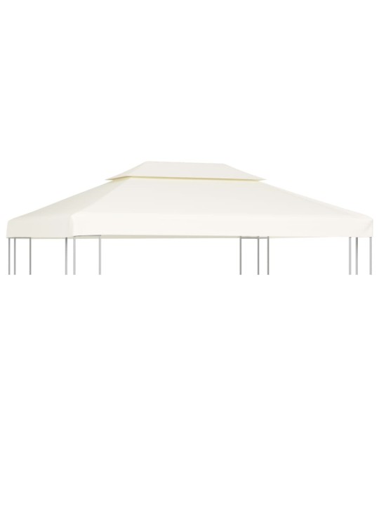 Nojumes jumta maiņas pārklājs, 3 x 4 m, 310 g/m², krēmbalts