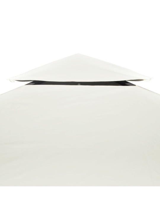 Nojumes jumta maiņas pārklājs, 3 x 4 m, 310 g/m², krēmbalts