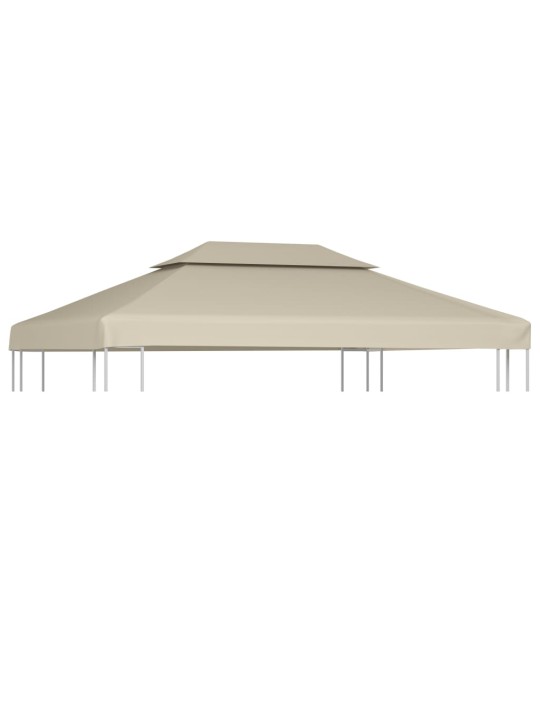 Nojumes jumta maiņas pārklājs, 3 x 4 m, 310 g/m², bēšs