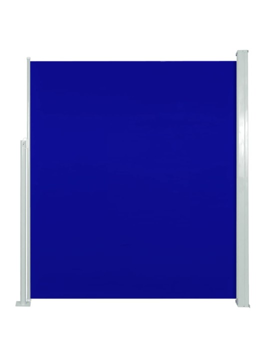 Izvelkama terases sānu markīze, 160x300 cm, zila