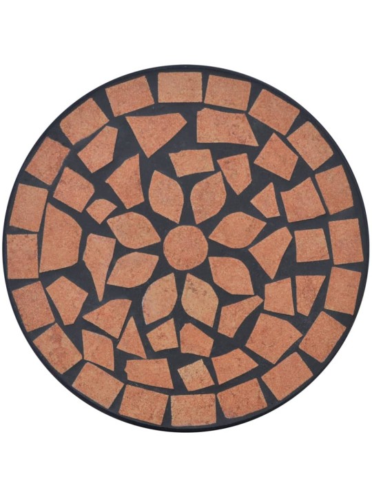 Mosaic galdiņš, augu galdiņš, sarkanbrūns