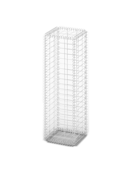 Gabions ar vāku, cinkota stieple, 100x30x30 cm