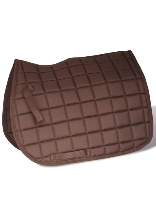 Zirgu seglu / sedlu komplekts 44.45 cm, āda brūni 18 cm 5 piederumi