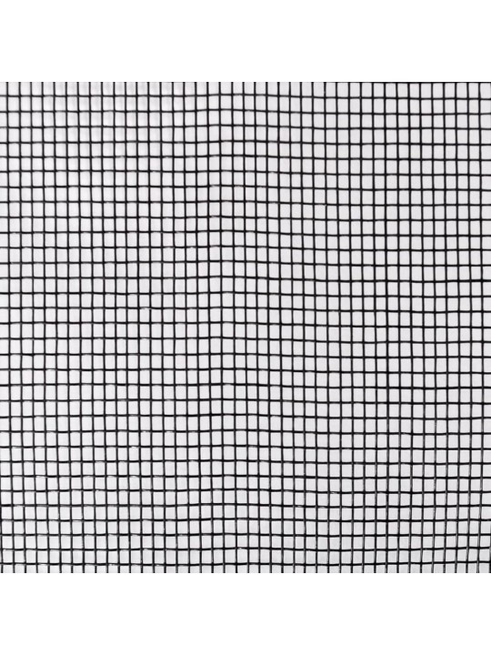 Siets, stiklšķiedra, 100x1000 cm, melns