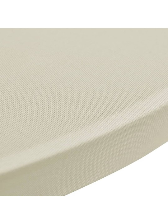 Elastīgs galdauts stāvgaldiem 70 cm 2 gab. bēšs