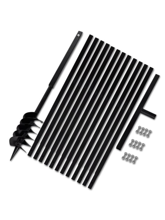 Zemes urbis ar rokturi 120mm un pagarinājuma caurulēm 13m, tērauds