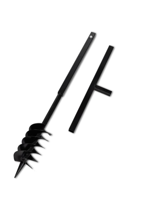 Zemes urbis ar rokturi 120mm un pagarinājuma caurulēm 13m, tērauds