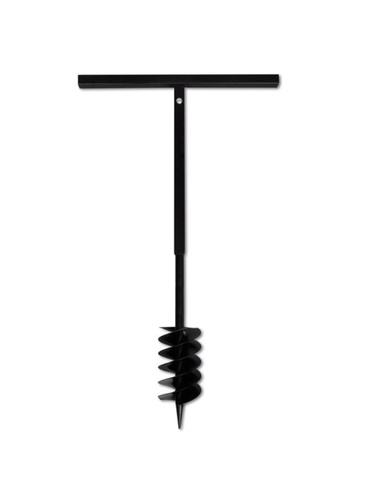 Zemes urbis ar rokturi 120mm un pagarinājuma caurulēm 13m, tērauds