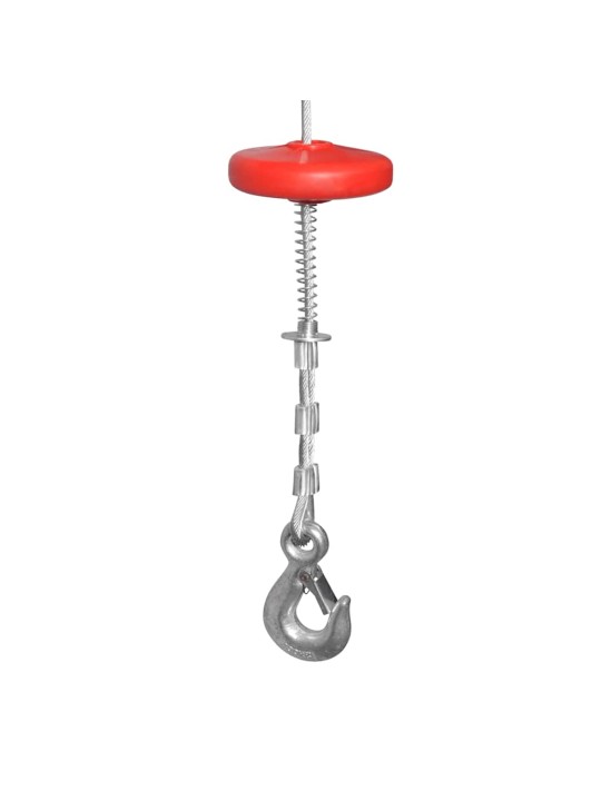 Elektriskā vinča ar trosi 500w 100/200kg