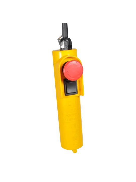 Elektriskā vinča ar trosi 500w 100/200kg