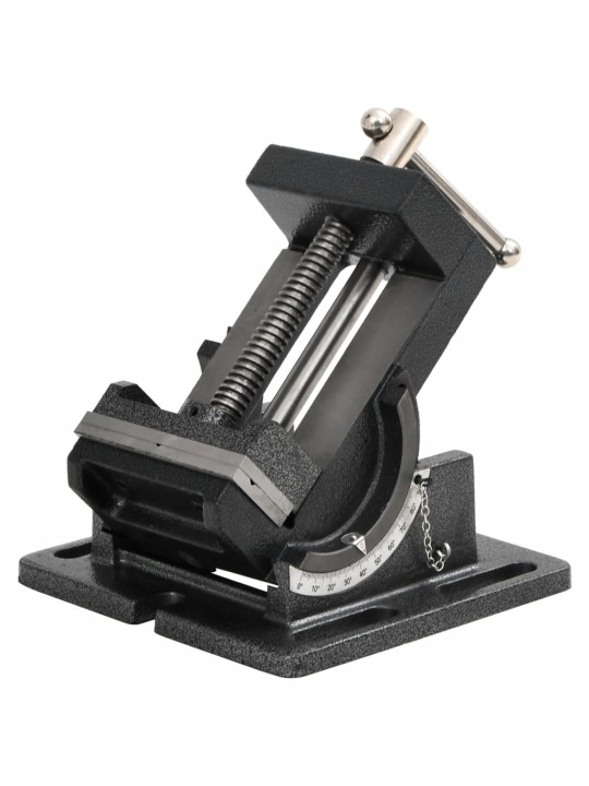 Ar roku darbināmas skrūvspīles, paceļamas, 110 mm