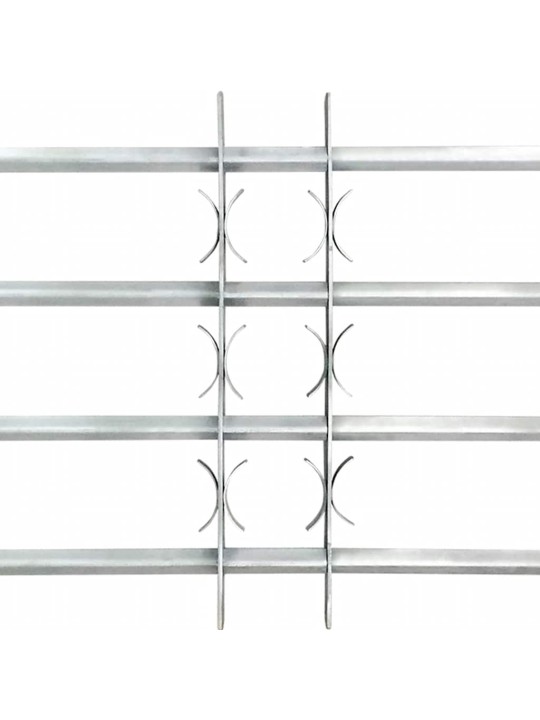 Regulējama logu drošības reste ar 4 stieņiem, 700 - 1050 mm