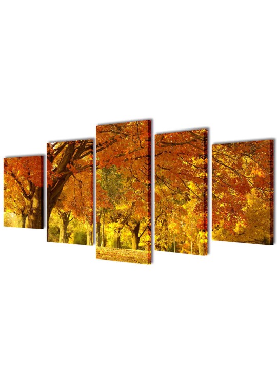 Modulārā foto glezna kļava 100 x 50 cm